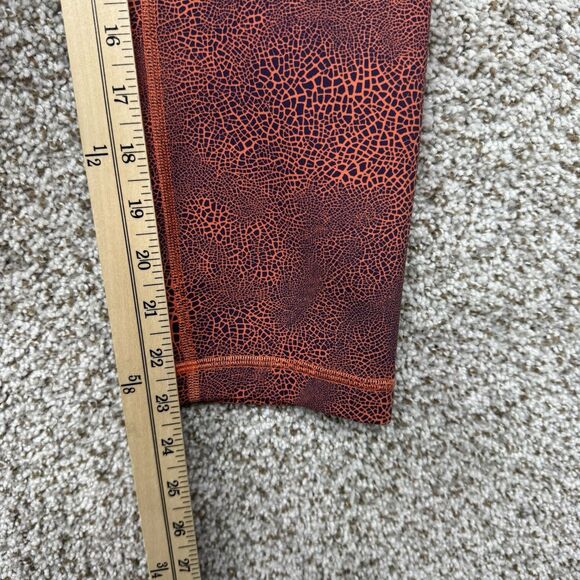 Lululemon Wunder Train High Rise Crop Leggings Women's 10 Lot Of 2 Crackle Glaze - Picture 13 of 16